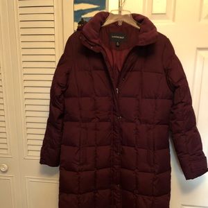 Lands’ End Down Long coat